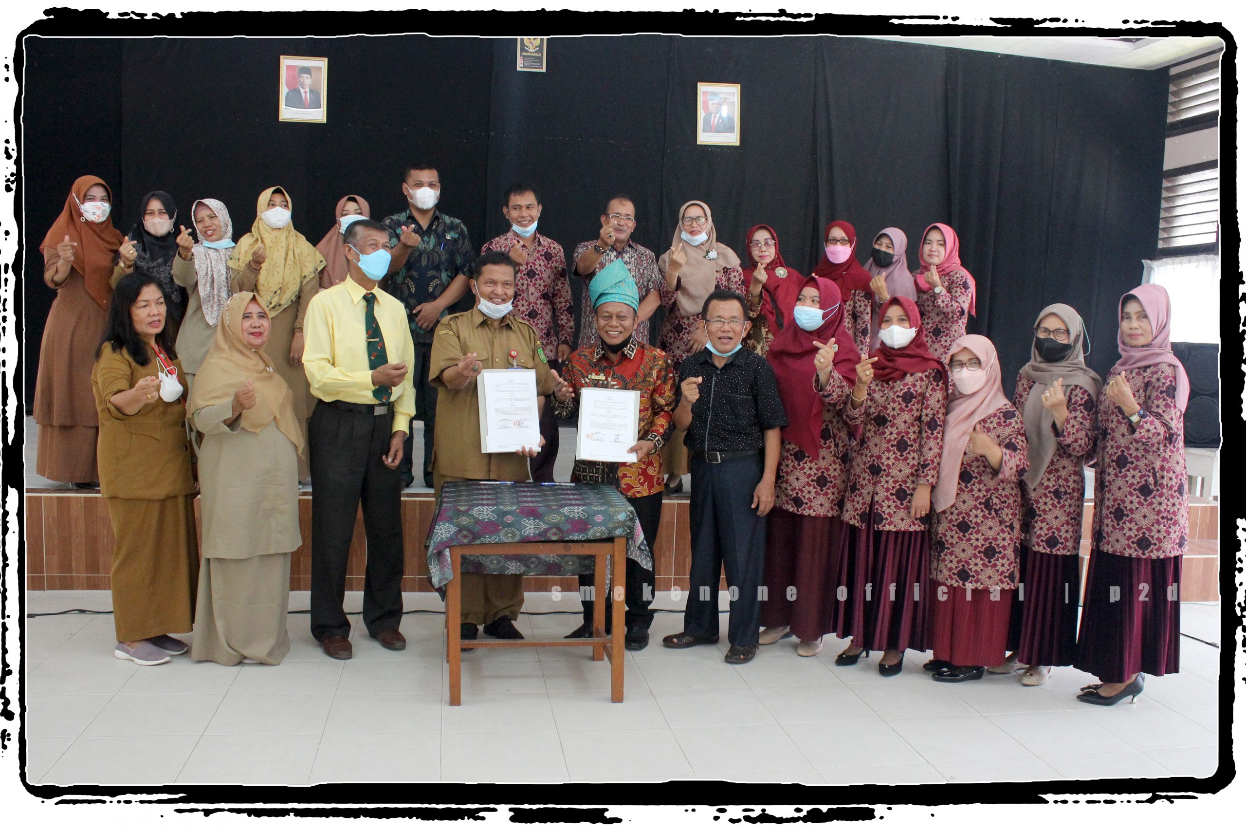 SMK Negeri 1 Dumai menerima kunjungan SMK Negeri 2 Padang dalam rangka Studi Banding SMK Pusat Keunggulan